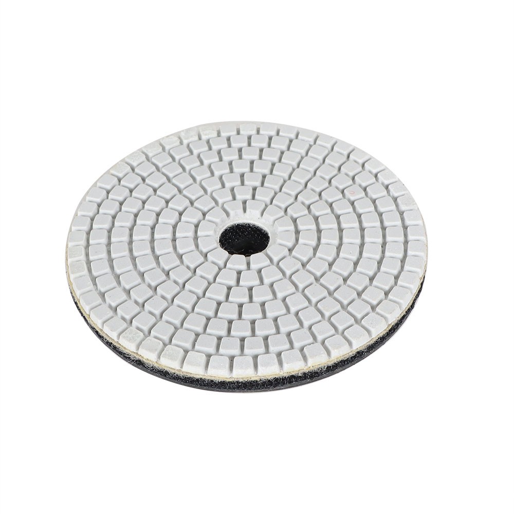 13 Pack 4″ Diamond Polishing Pads With 5/8″-11″ Backer Pads For stone Polishing