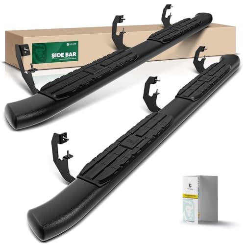 4.25 Inch Running Boards for Chevy & GMC, Crew Cab | Compatible with Colorado