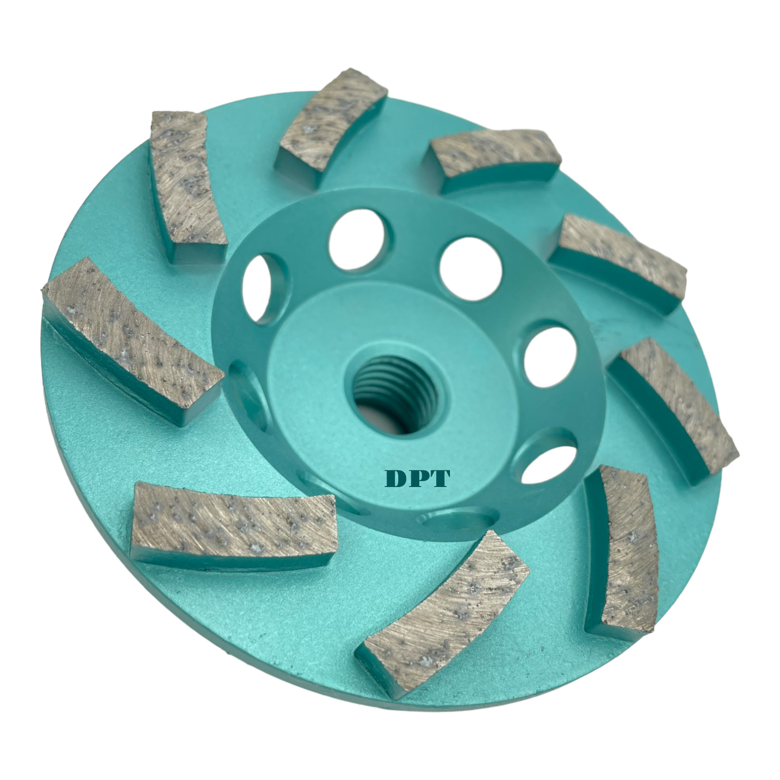 4 Inch Turbo Diamond Cup Wheel for Angle Concrete Masonry Grinder 9 segments