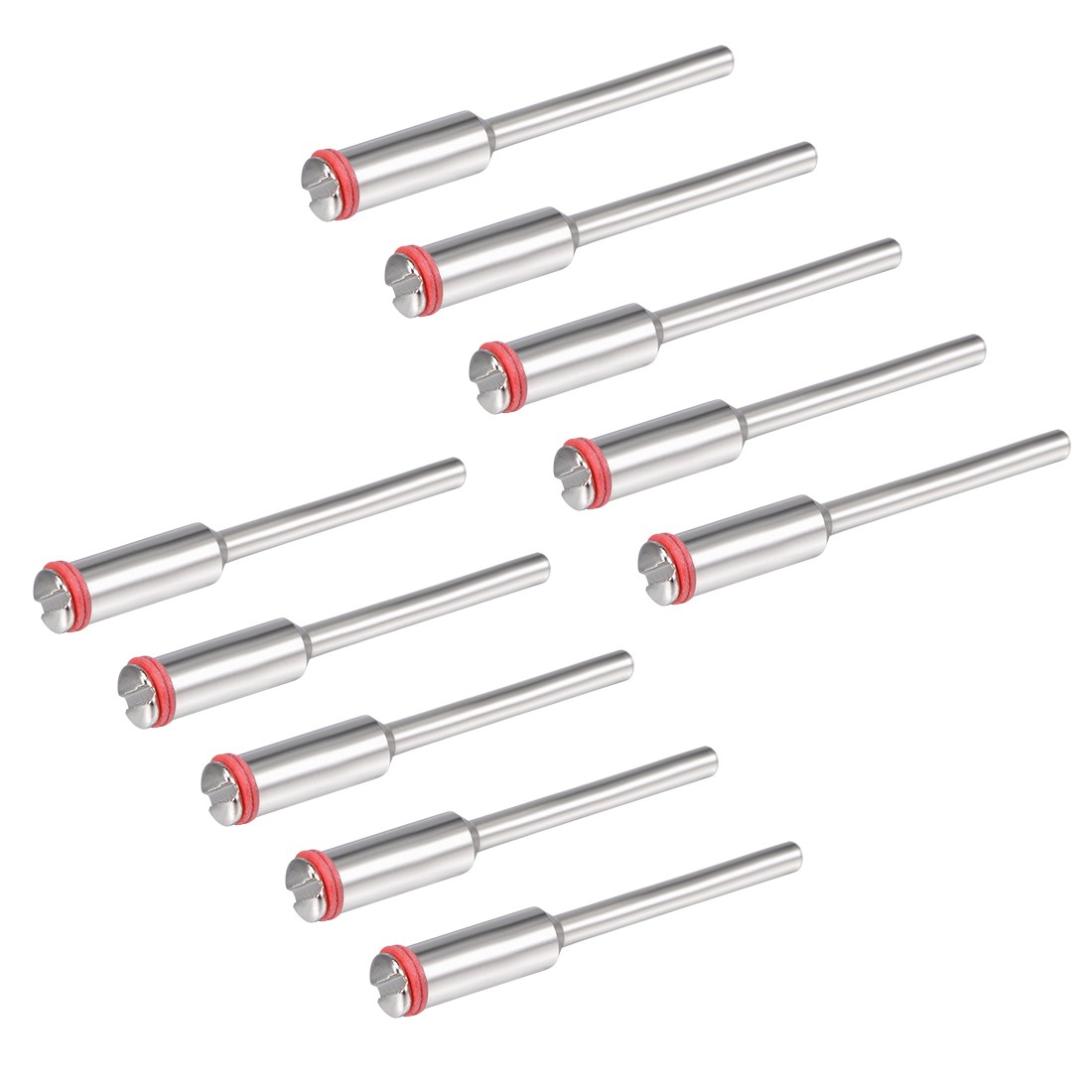 2mm Cut-off Wheel Screw Mandrels 2.35mm Shank Dia for Rotary Tools 10Pcs