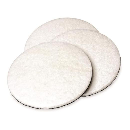 3” Glass Polishing Pads, Buffing Discs for Car Windows, 3″ Pads (Set of 3)