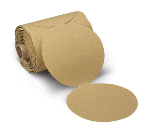 6″ 180 grit Stikit Paper Disc Roll 236U, P180 C-weight, NH, 3M 55564 100 Discs