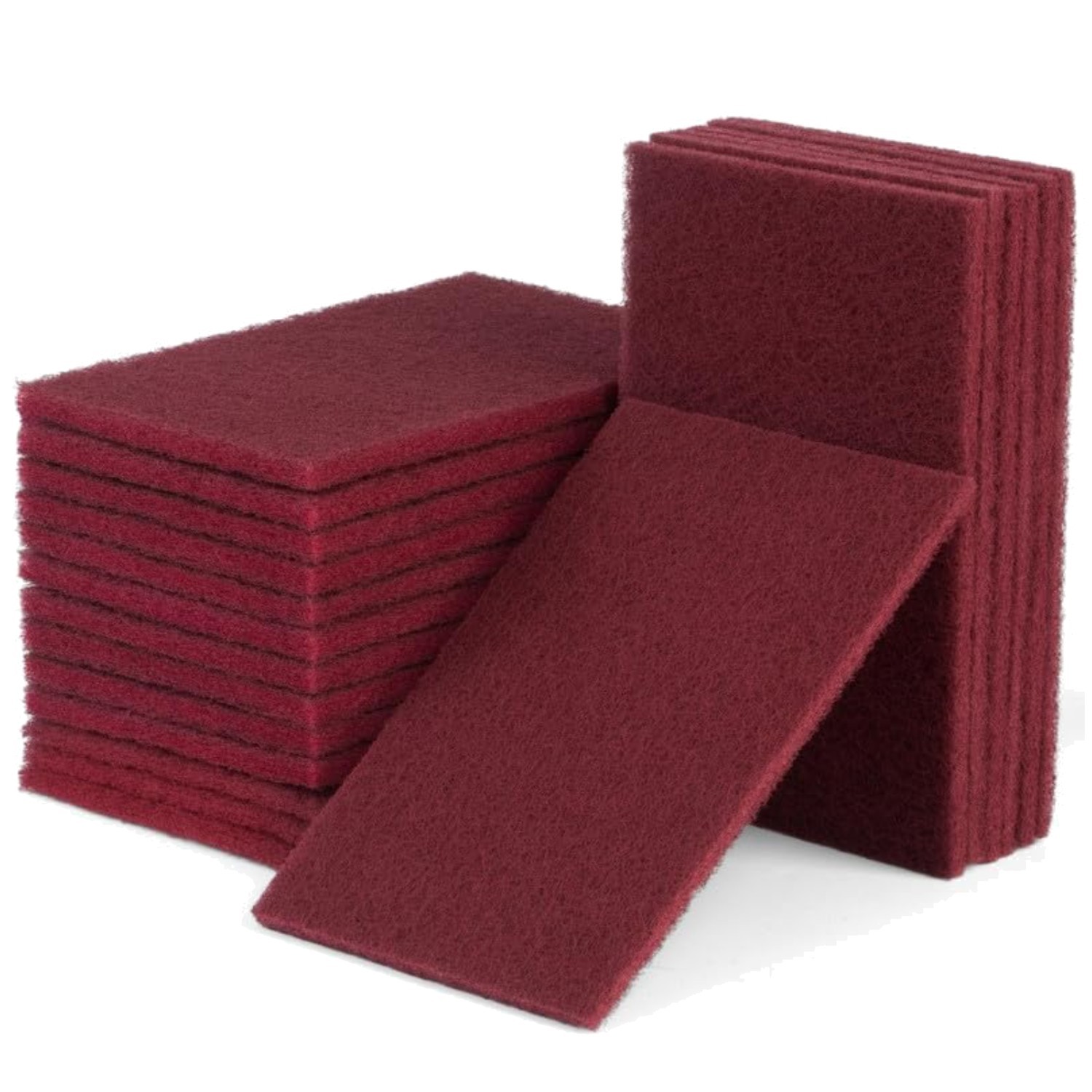 Maroon Scuff Pads for Automotive, 20 Pack