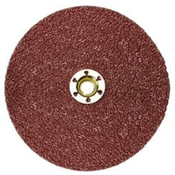 3M Cubitron II Fibre Disc 982C, 60+, TN Quick Change, 7 in, Die TN700BB, 25/Bag