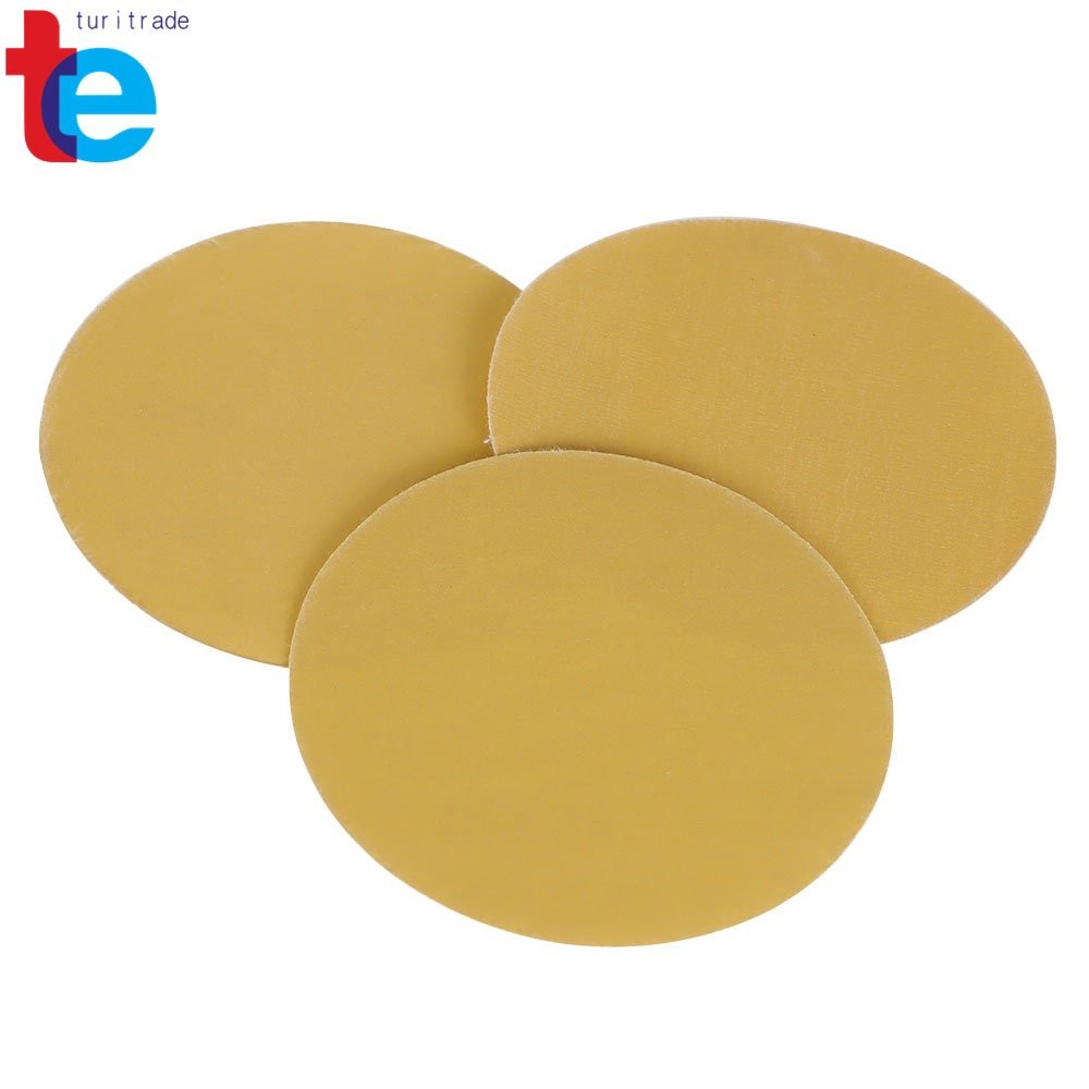 Sanding Disc NO-Hole Hook & Loop Grit 320 Sand Paper 100 Pieces 5″