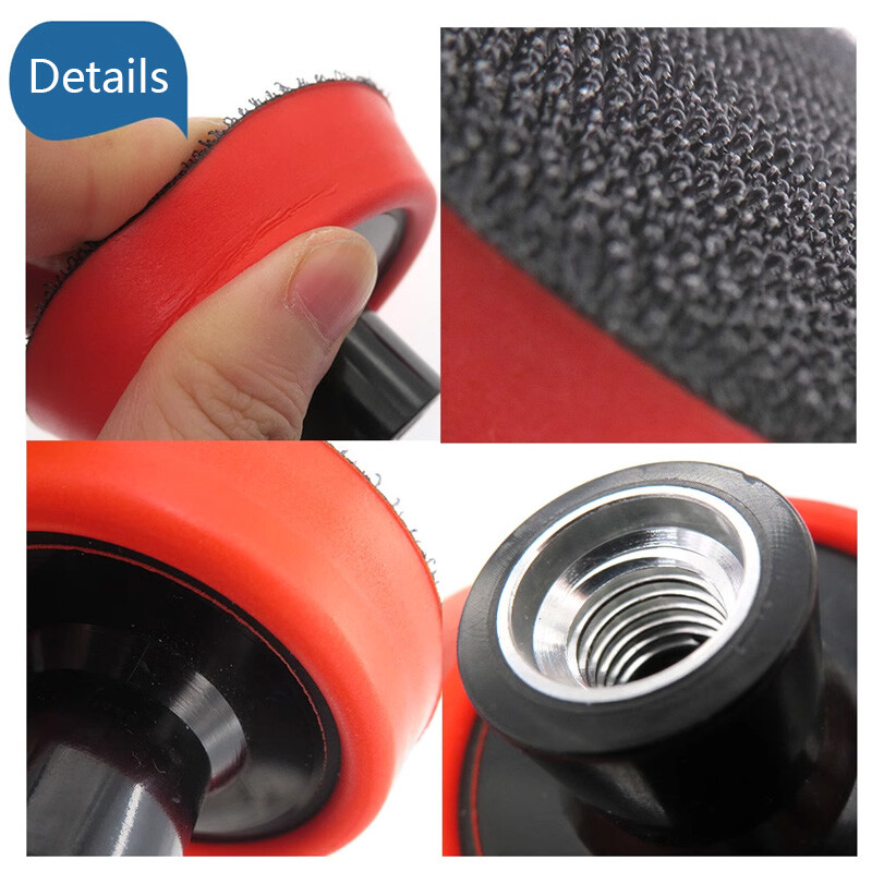 3 Inch 75mm Hook & Loop Backing Pad Angle Grinder M14 Drill att. for Sand Disc