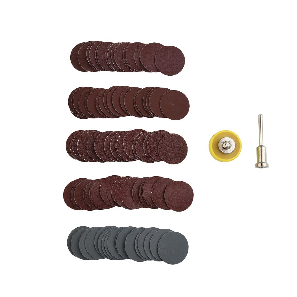 25mm 1 Sanding Sander Backing Pad Rotary Drill Bit Sandpaper Disc Tool Set Tool