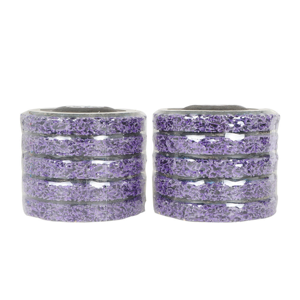 10 Pack 4.5 Inch x 7/8 Inch Strip Discs Stripping Wheel For Angle Grinders Disc