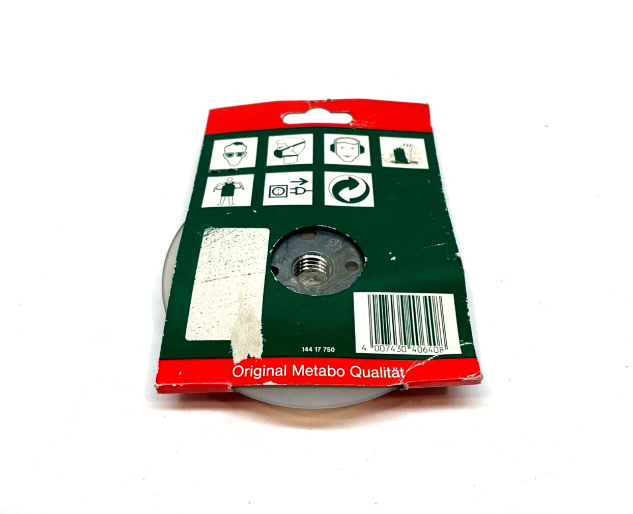 Metabo 23-283 Flexible Backing Pad, 4-1/2″, 112mm, 5/8″ Nut, Angle Grinder