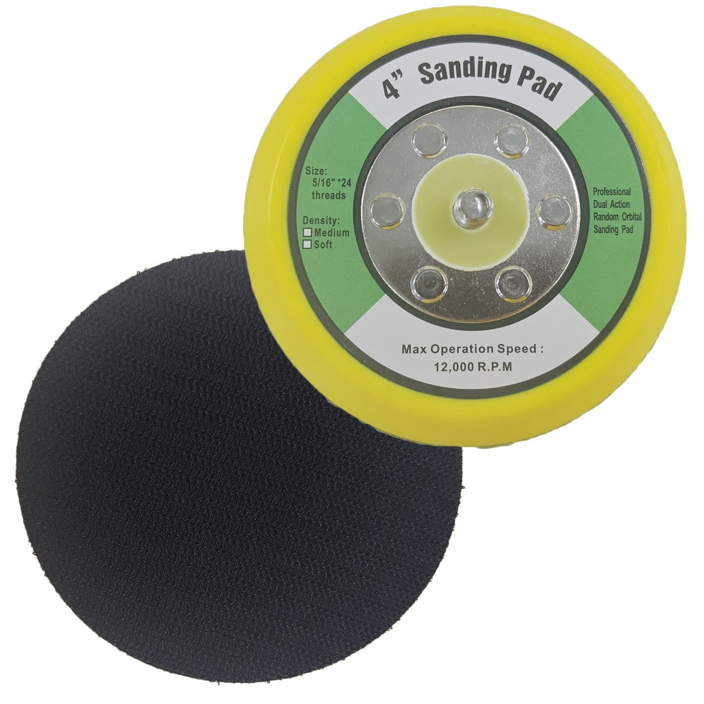 Sanding Discs Backing Pads Fits Drill Grinder Orbital Sanders Rotary Tool 1-6