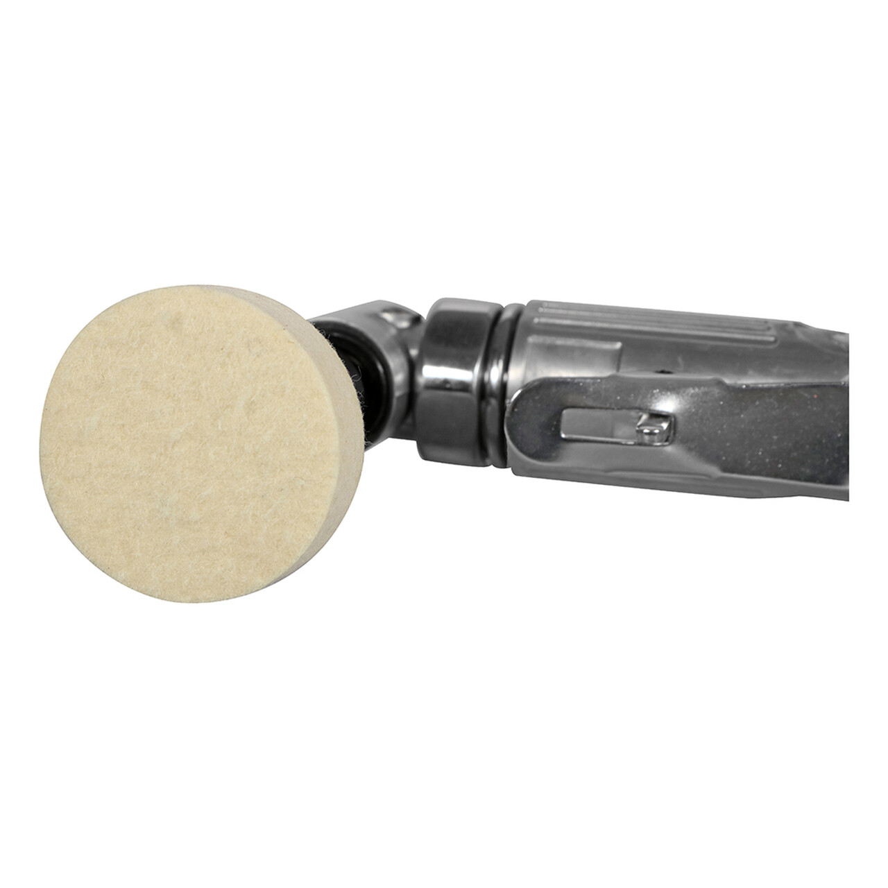 10PCS 2 inch Wool Buffing Polishing Pad Die Grinder Drill Roll Lock Sanding Disc