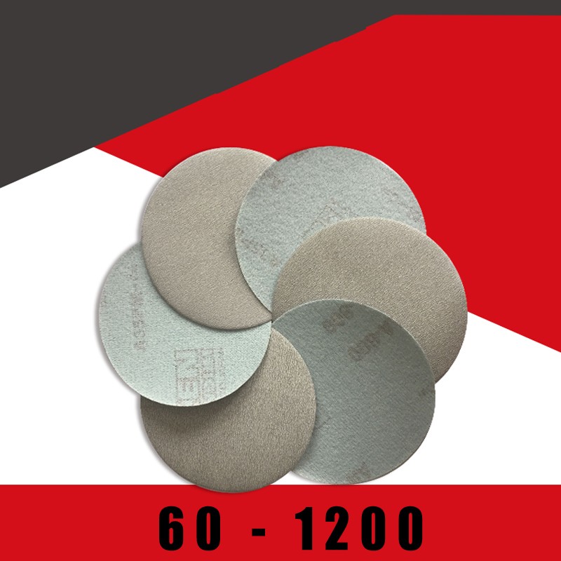 25mm – 125mm Dry Sanding Discs Sandpaper Hook & Loop Pads Sheets Grit P60 – 1200