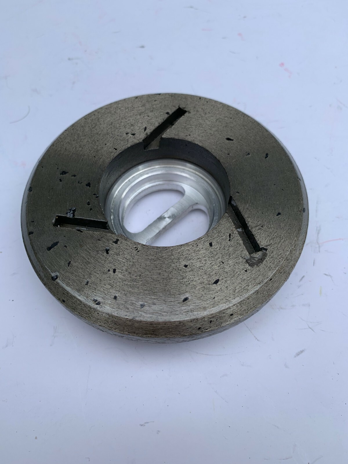 Granite marble engineered stone countertop polishing tools 4″ snail-lock 5-step