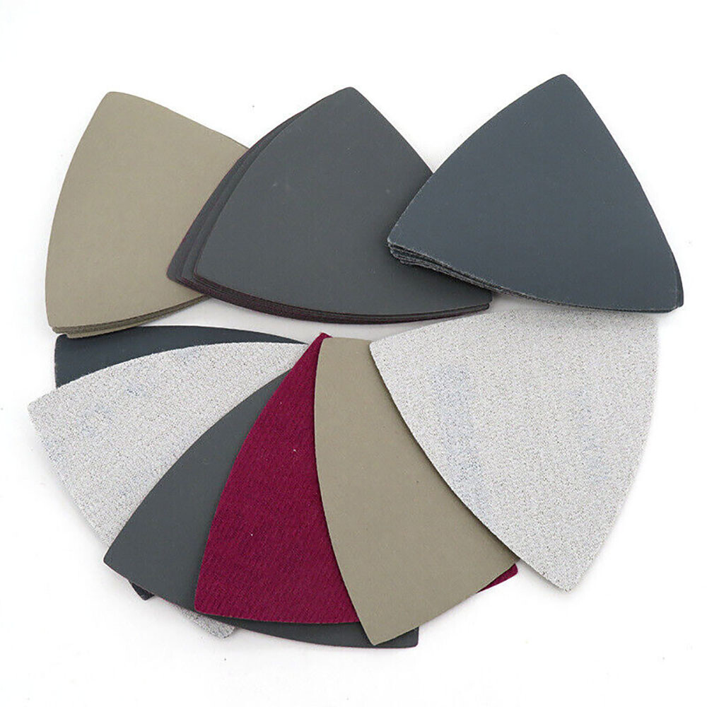 Triangle Sanding Pads for Oscillating 996A Hook & Loop Multi Tool Sandpaper Disc