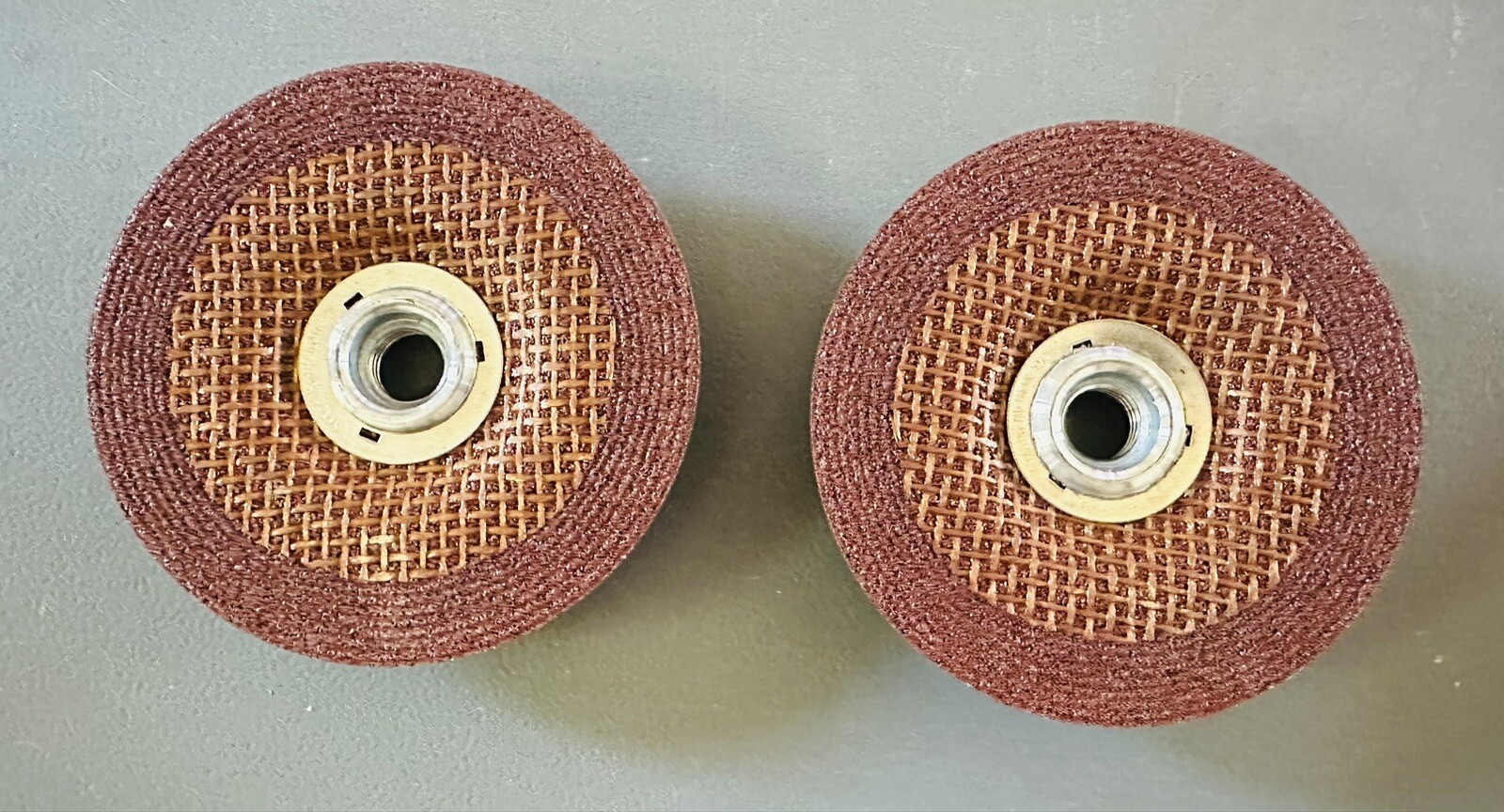 2 Makita 4-1/2 In. X 1/4 In. X 5/8-11 In. Inox Grinding Wheel, 36 Grit