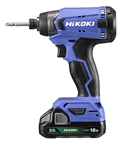 HiKOKI 18V Impact Driver FWH18DA BG 2.0Ah 1 Battery Charger Case