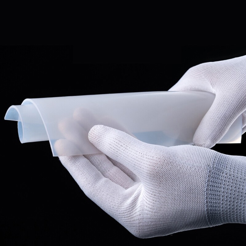 Soft Silicone Rubber Sheet Clear Translucent High Temp Mat Plate Size Various