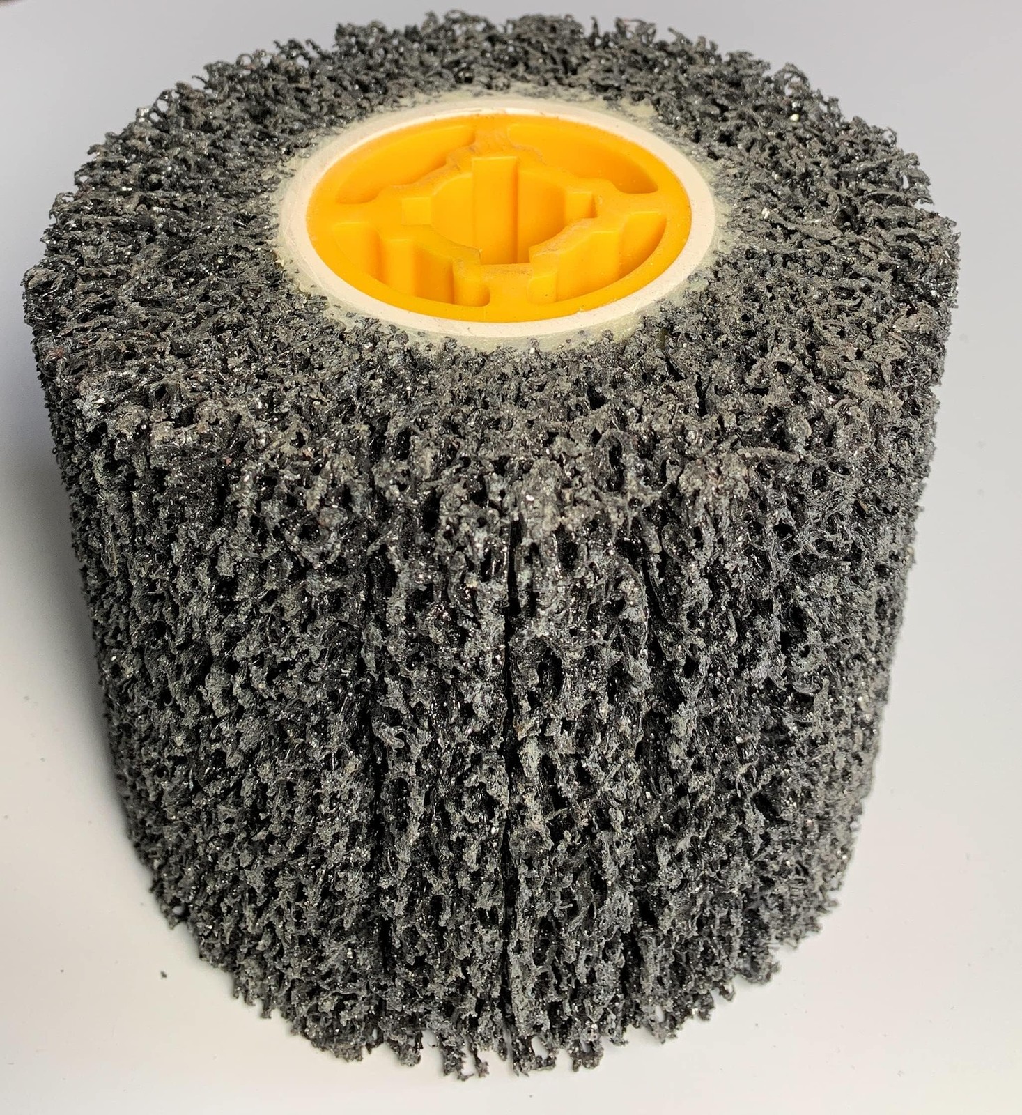 Poly Strip Abrasive Drawing Wheel Paint Rust Oxidation Remover 120x100x19mm