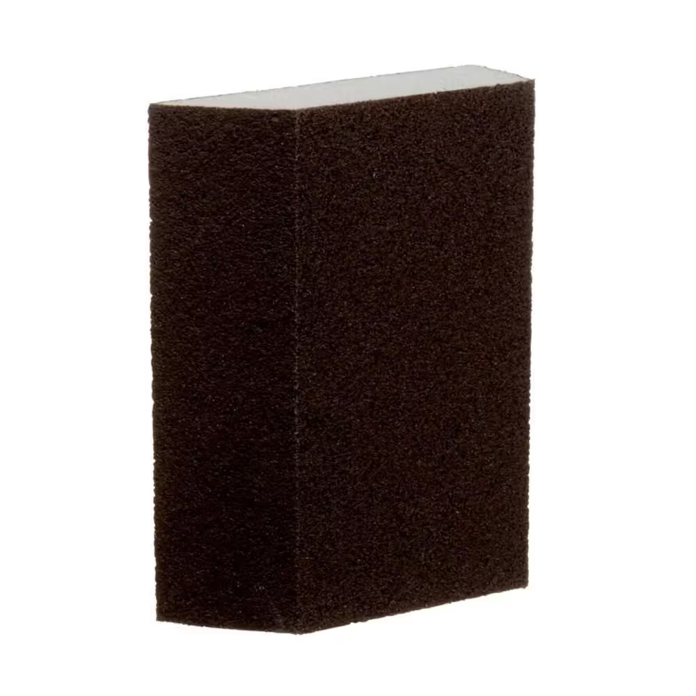 General Purpose Sanding Sponge 2 7/8 In. X 4-7/8 In. 120 Fine-Grit Single Angled