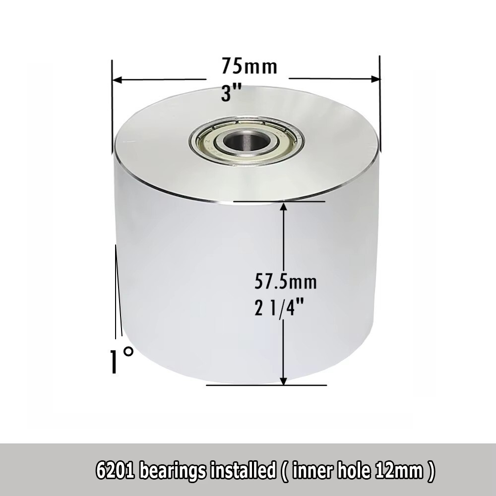 1 Pcs Belt Grinder Knife Grinder Wheel Fully Aluminum Contact Active 50/75/100mm