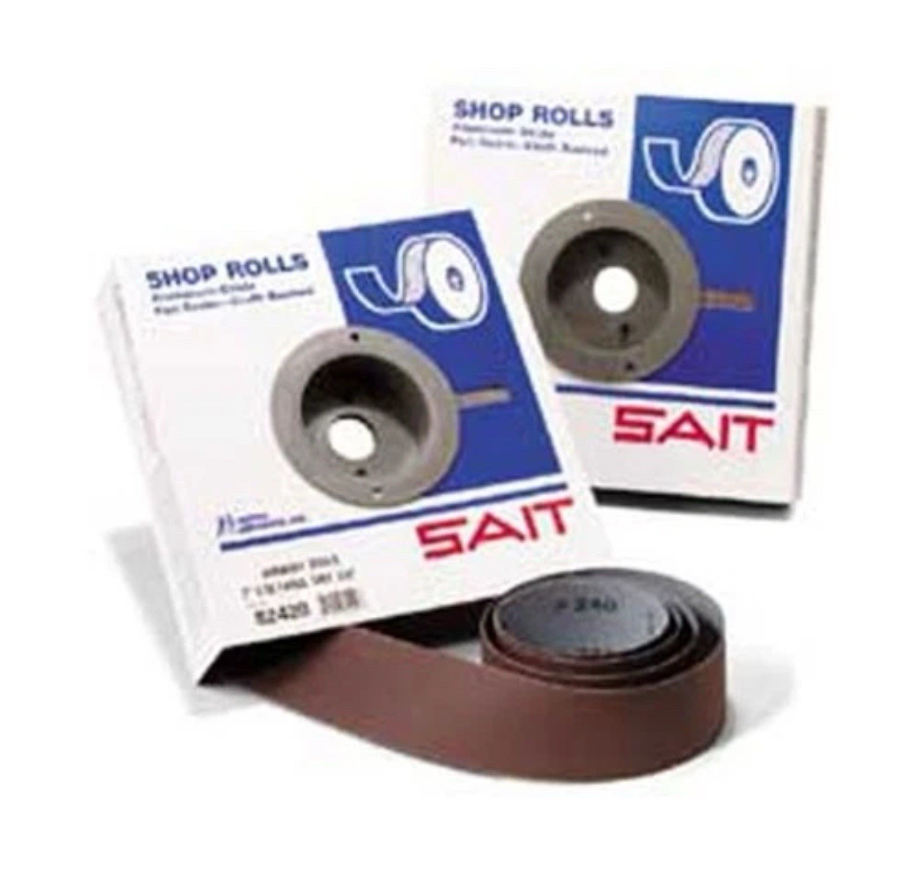 Sait 81206 1-1/2″ x 50 Yards 120X Aluminum Oxide Handy Shop Paper Roll, 1-Pack