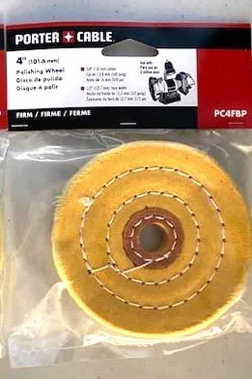 Porter Cable 4″ Firm Buffing Pad Orange PC4FBP