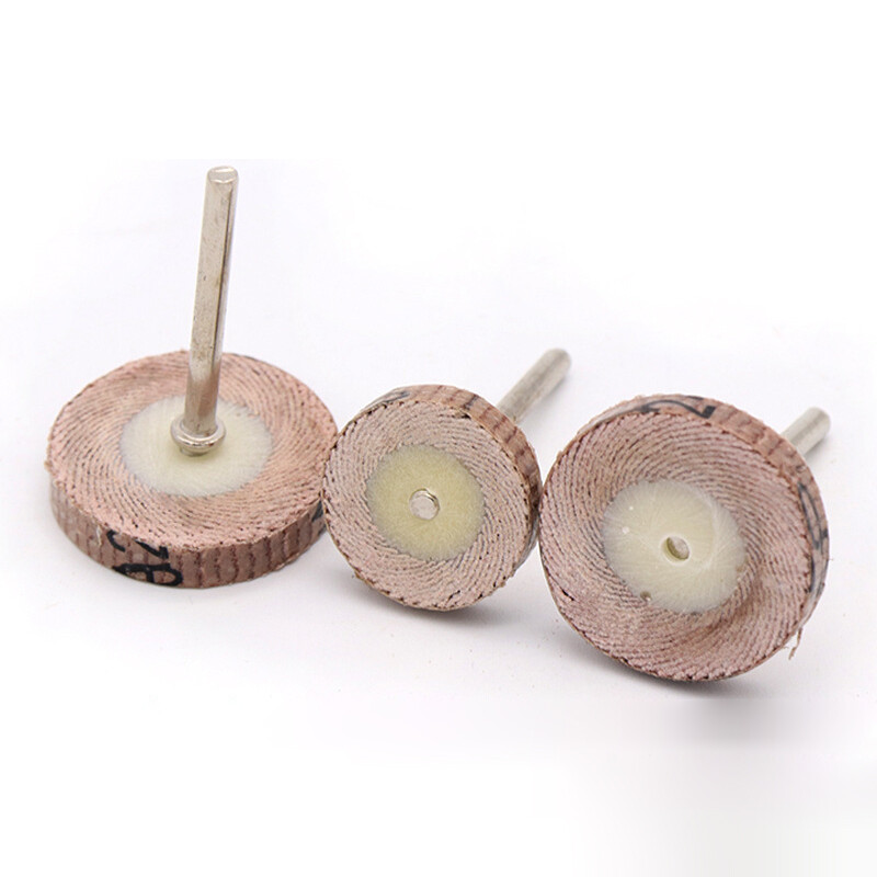 25mm T-shaped Grinding Head Sanding Polishing Wheel Woodworking Carving 240 Grit