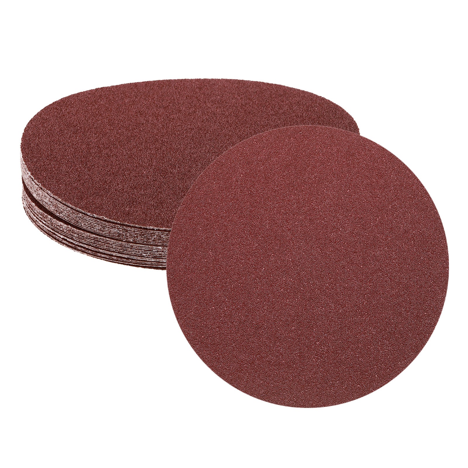 25pcs 8″ PSA Sanding Discs 40 Grits Aluminum Oxide Sandpapers Self Adhesive