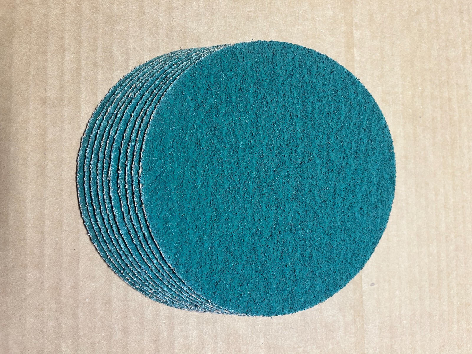 8″ Premium PSA Discs 40 Grit Green Zirconia Self Stick Sanding Discs, 10-Pack!