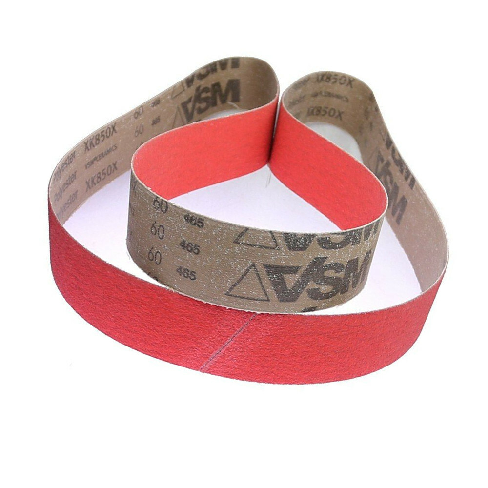 1 Pcs XK850X Ceramic Sanding Abrasive Belts for Superhard Steel Grinding P36-120