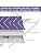 Purple Ceramic 320 Grit Sandpaper Roll, 2-3/4″ x 13 Yard, Hook & Loop Multi-Hole