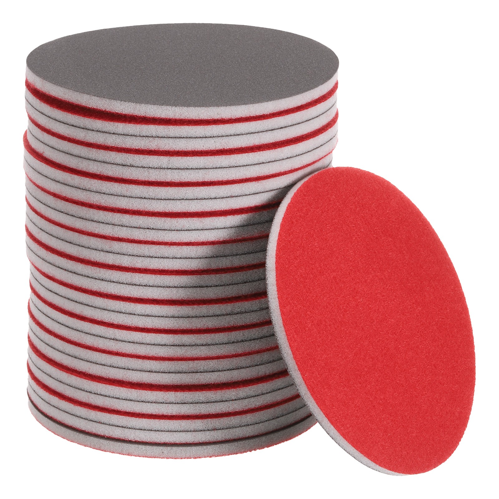 25pcs 1000 Grit Sanding Sponge 5 Inch Hook and Loop Sanding Disc Wet/Dry