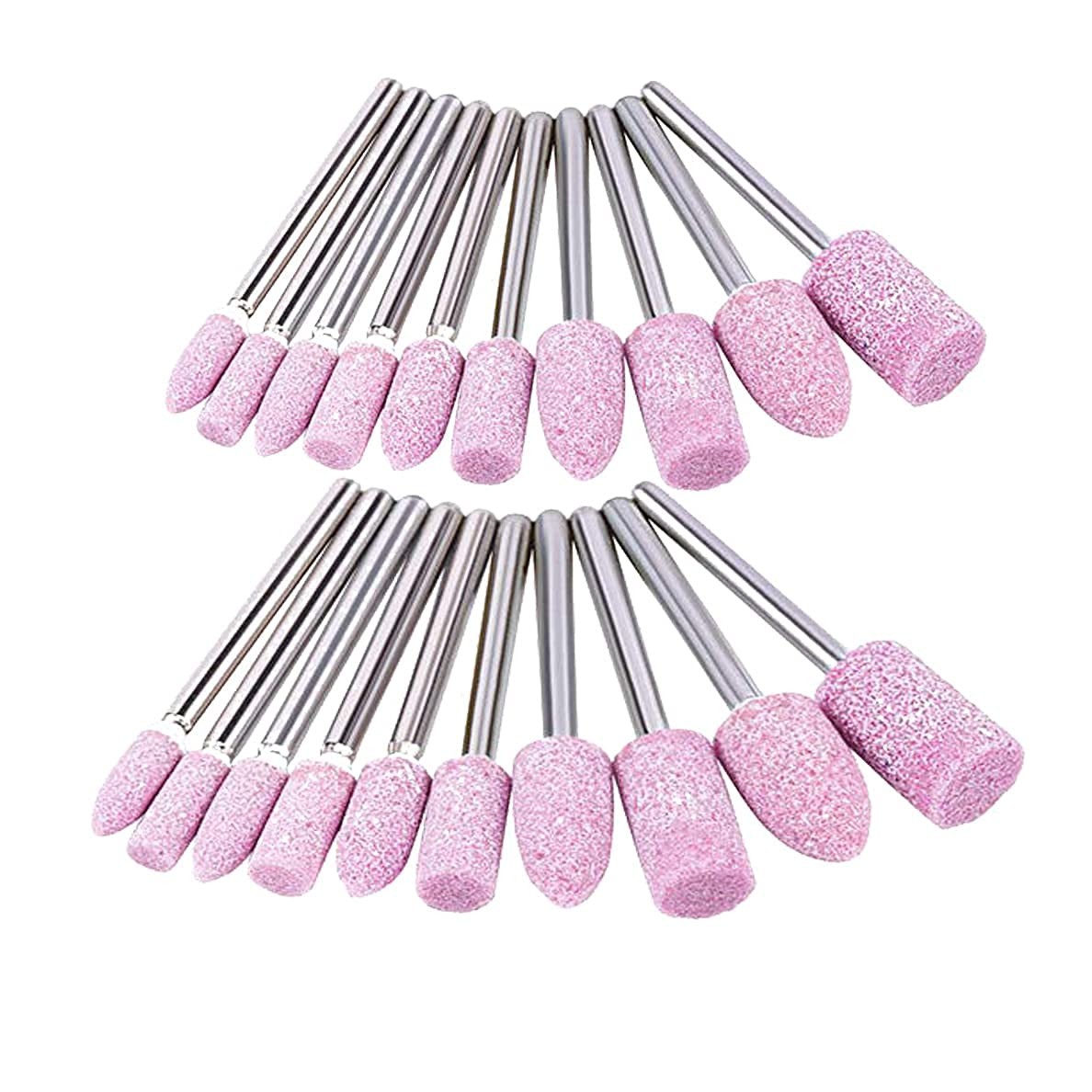 100 Pcs Grinding Stones Set Assorted Abrasive Stone Mounted Grinding Bits