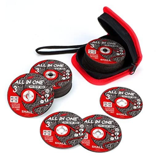 25-Pack Cut Off Wheels 3″ x 3/8″ x 3/64″ – Ultra Thin 25PCS