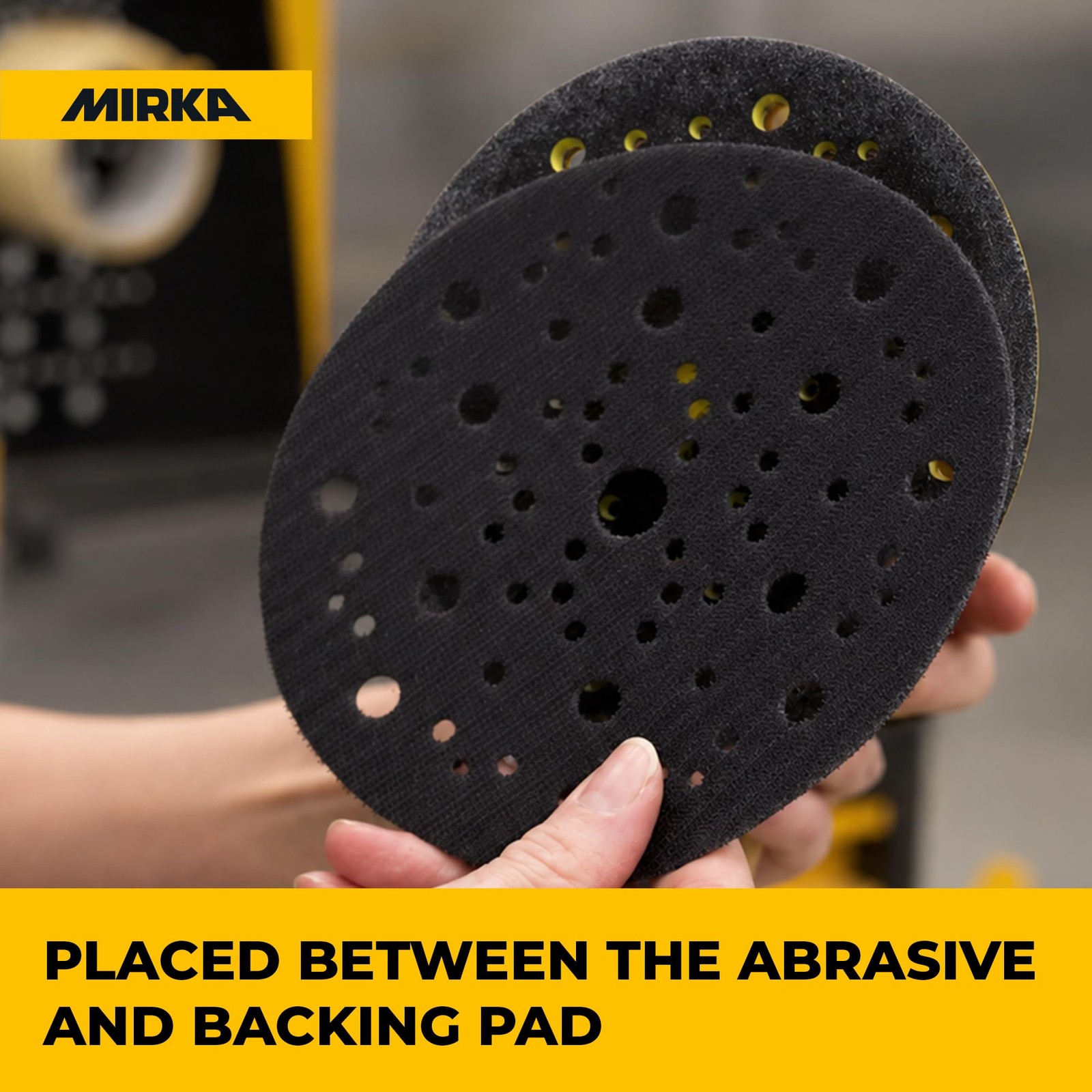 Pad Protector 6 Inch 5 Pack, Hook & Loop Grip Sanding Pad Saver