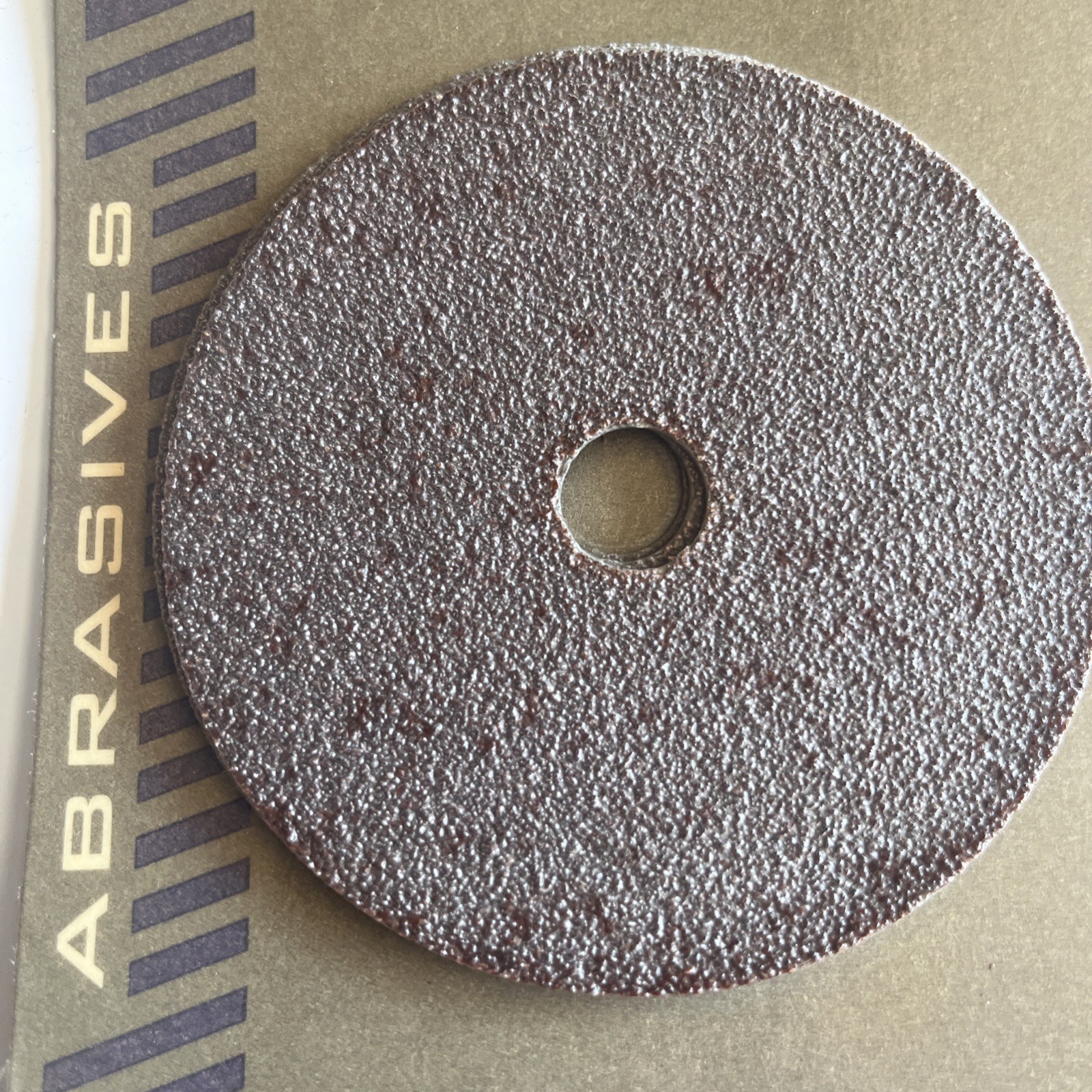 Motormite Metal Works Resin Fiber Sanding Disc, 4” 50 Grit, 08768, 3-Pack