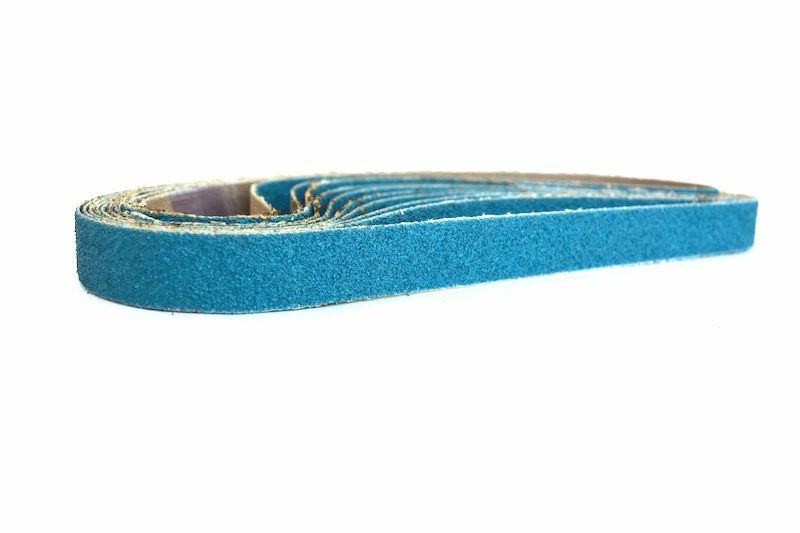 Starcke Premium 1/2 Inch X 18 Inch Zirconia Cloth Sanding Air File Belts