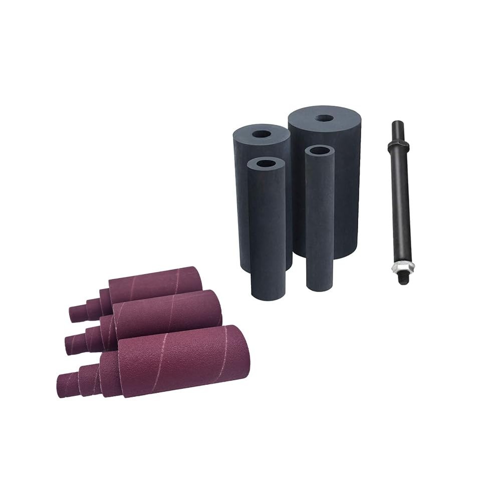 Spindle Sander Drum Kit Including Sanding Cylinder, Sanding Drum (OD 3/4″, 1″, 1