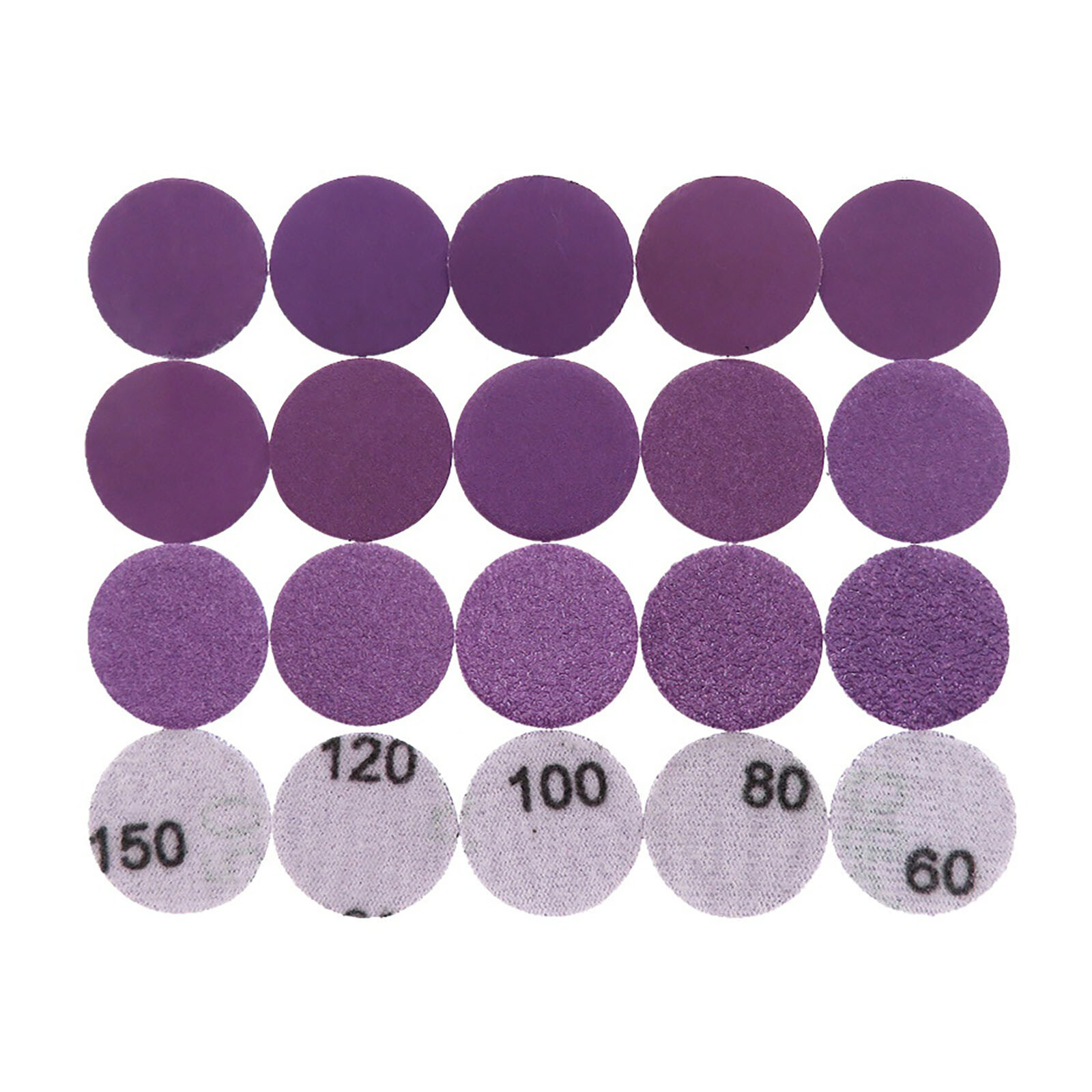 75mm 3″ Wet & Dry Sanding Discs Sandpaper For Drill Hook Loop Pads 60-10000 Grit