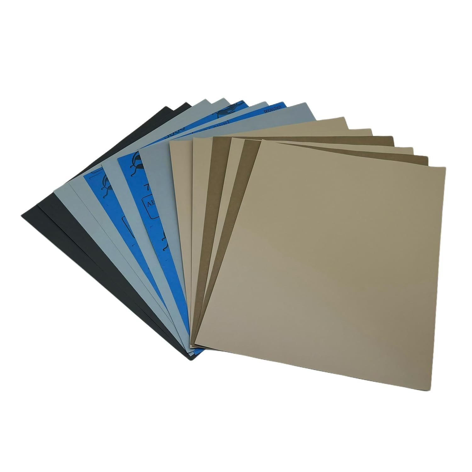 14PC Ultra Fine Wet Dry Sandpaper Set 3000 to 20000 Grit Assorted Sheets