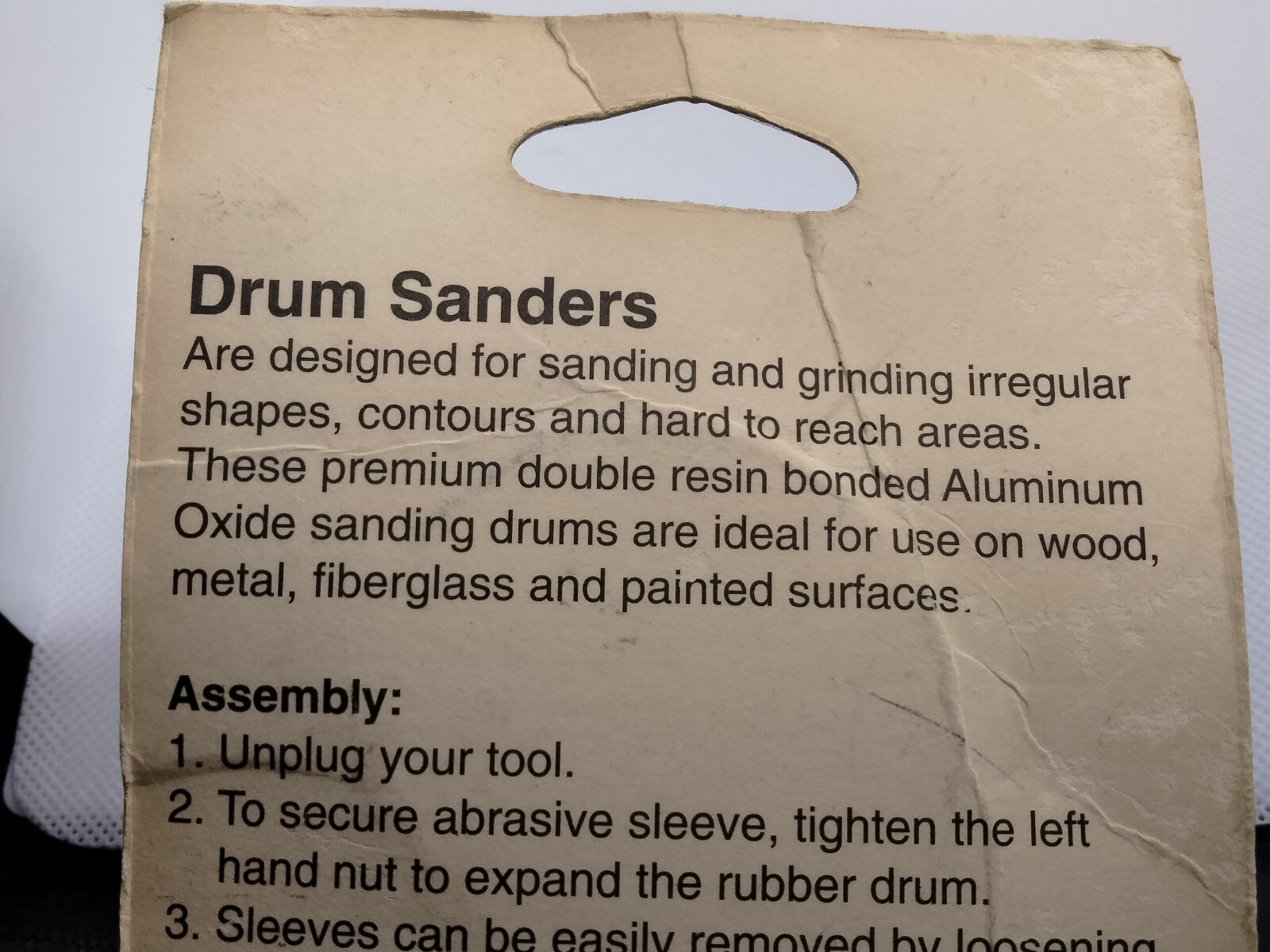 Gator Grit Drum Sander Refill For Electric Drill – Fine 120 Grit – 2″ by 1 1/2″