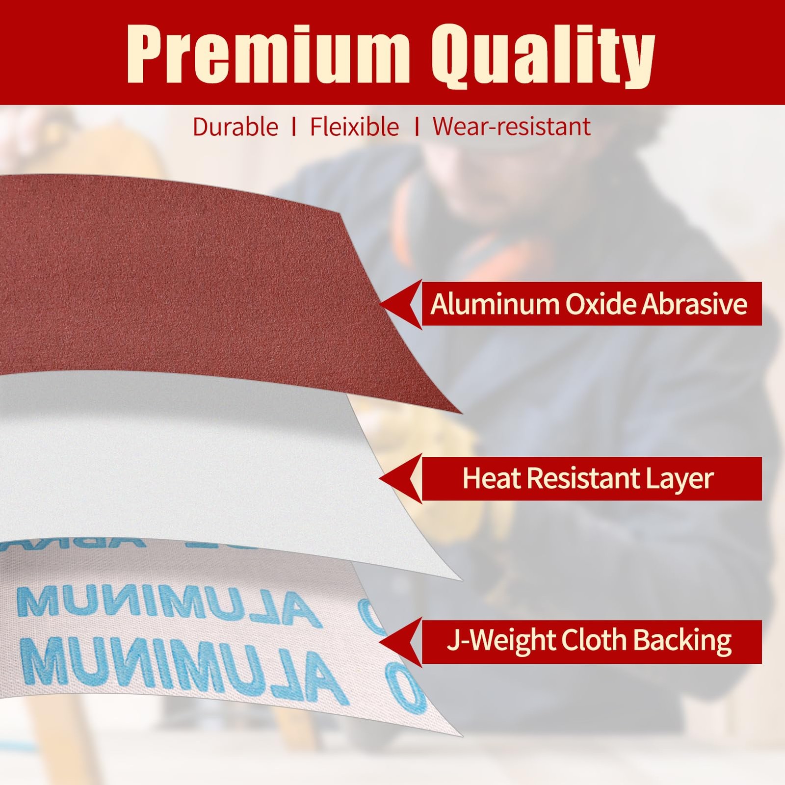 400 Grit Sandpaper Roll, 4 Inch x 32.8 Feet 10 metres x 100 mm Cutting Length