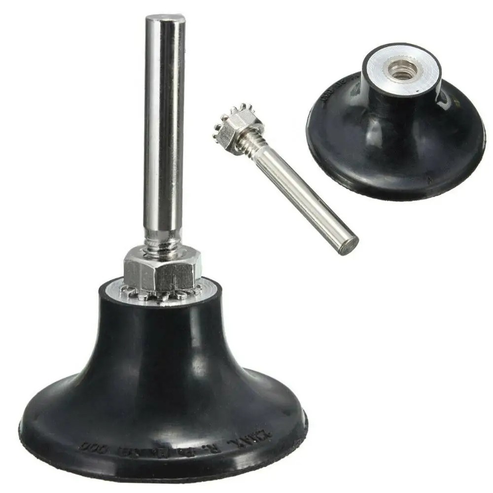 2 Pack 2 inch Sanding Disc Holder Roll Lock Rotary Pad Holder Mandrel 1/4″ Shank