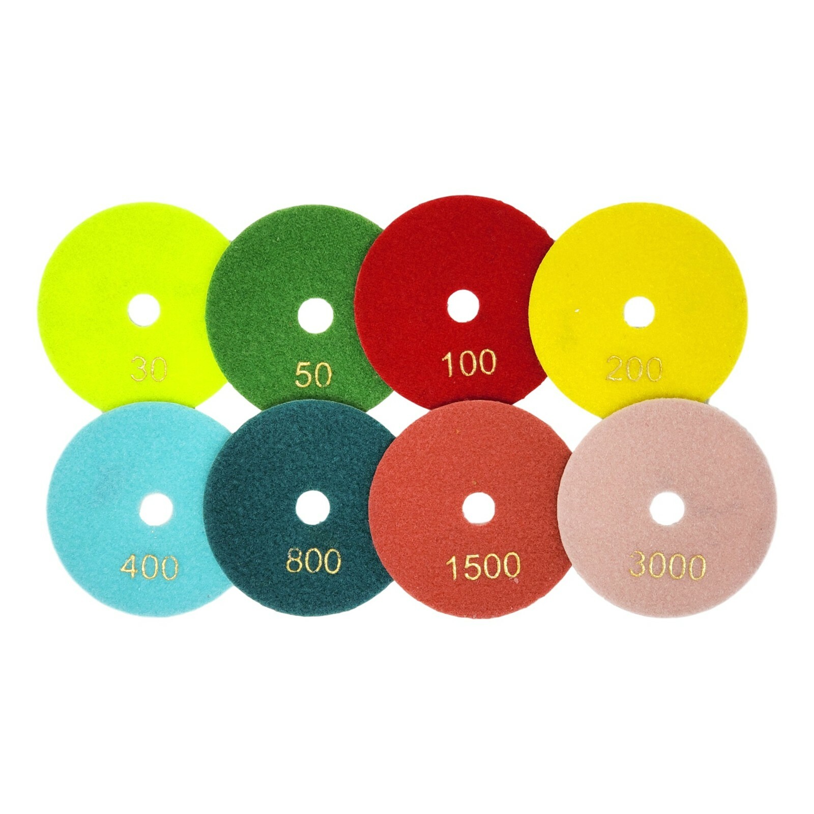 7-Step Wet Polishing Pad for Granite, Engineered stone, Porcelain/Tile, Marble