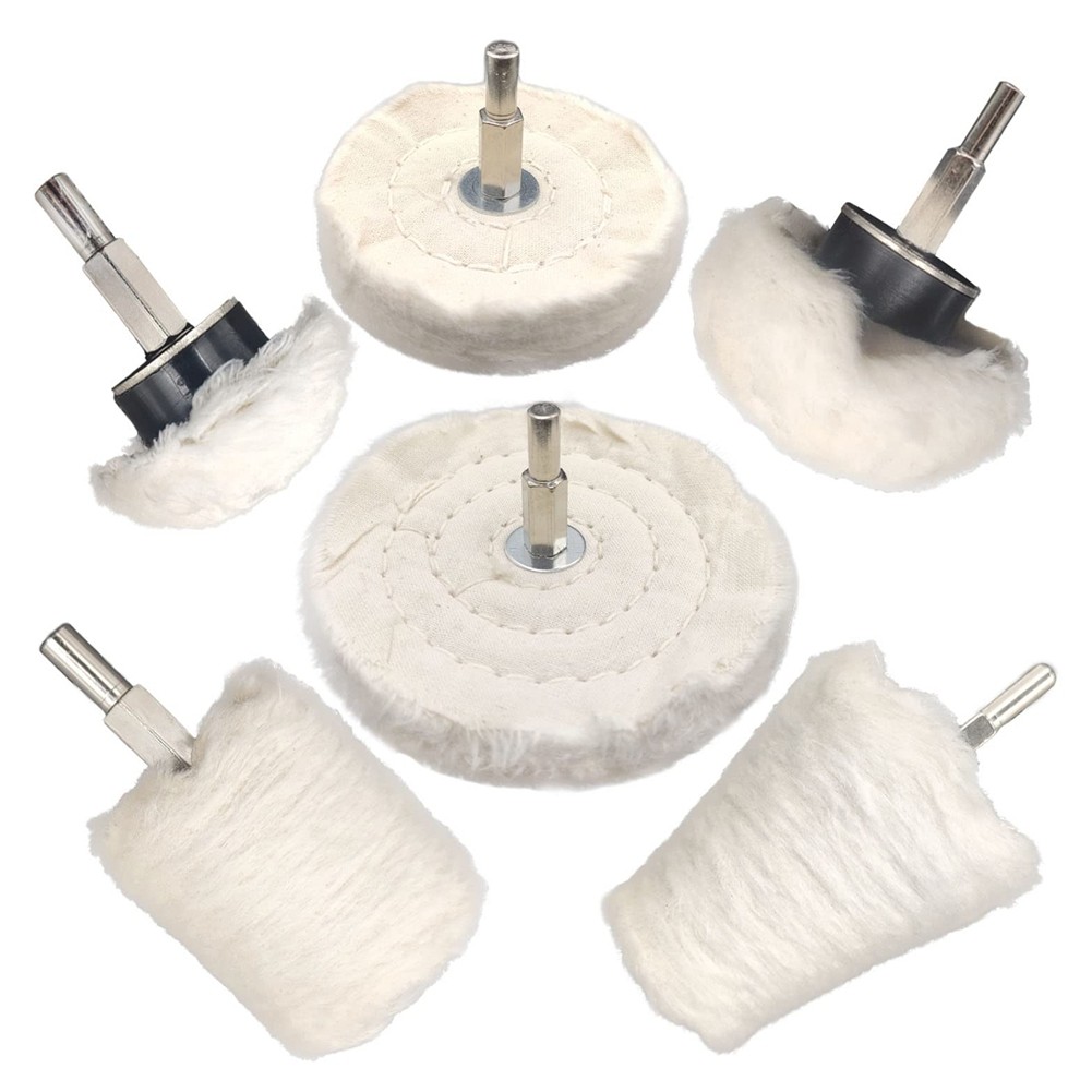 Buffing Wheel for Drill Buffing Pad for Metal Aluminum Stainless Etc B8B92094
