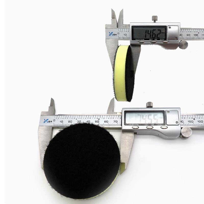 3 Inch 75mm PU Foam Sponge Interface Pad Hook Loop Polishing Buffing Backing