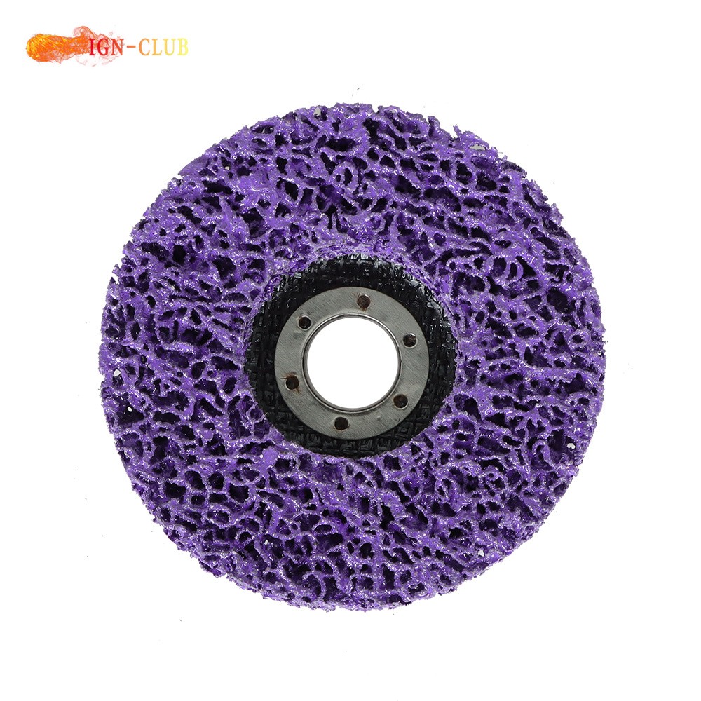 10PCS 4-1/2″ x 7/8″ Strip Discs Stripping Wheel For Angle Grinders Paint Removal