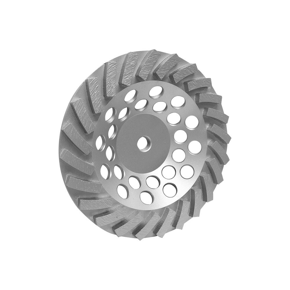 7″x 5/8-11″Turbo Cup Wheel Grinding Grinder 24 Segments Wet/Dry Concrete Masonry