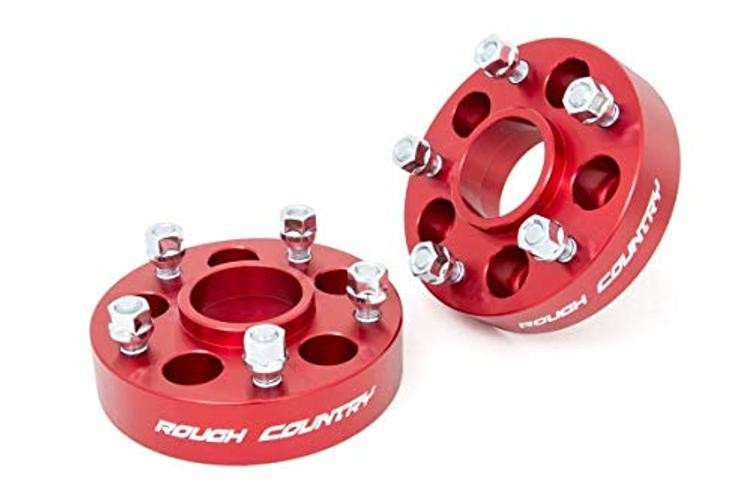 1.5″ Wheel Adapters for 97-06 Jeep Wrangler TJ | 84-01 XJ- 1092RED