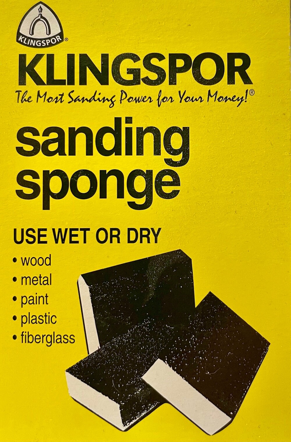 Klingspor’s Double Sided Sanding Sponges Various Grits